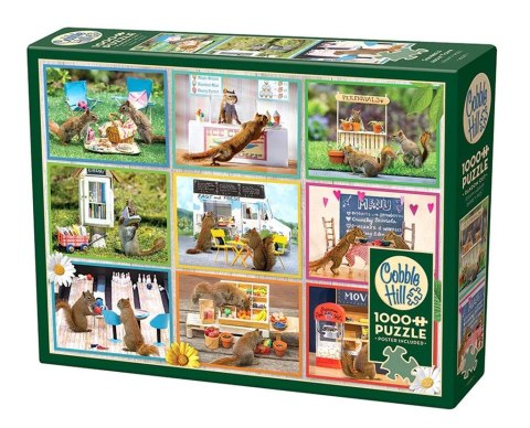 Puzzle 1000 Wiewiórki w wielkim mieście G3 Puzzle 1000 Wiewiórki w wielkim mieście G3