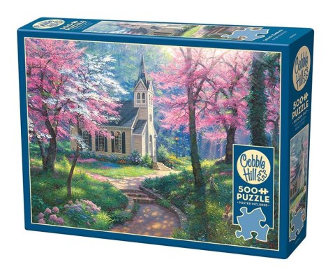 Puzzle 500 Kościółek w lesie G3 Puzzle 500 Kościółek w lesie G3