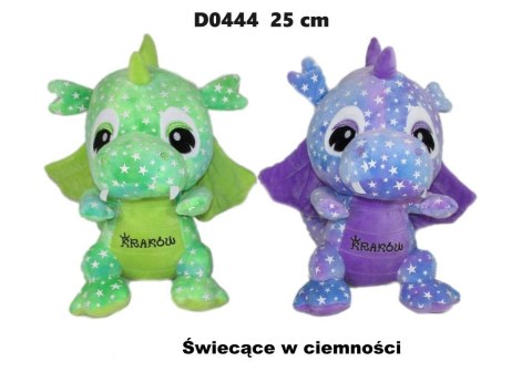 Smok "Kraków" świecący w ciemności 25cm MIX Smok "Kraków" świecący w ciemności 25cm MIX
