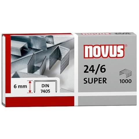 Zszywki 24/6 Din super x 1000 Zszywki 24/6 Din super x 1000