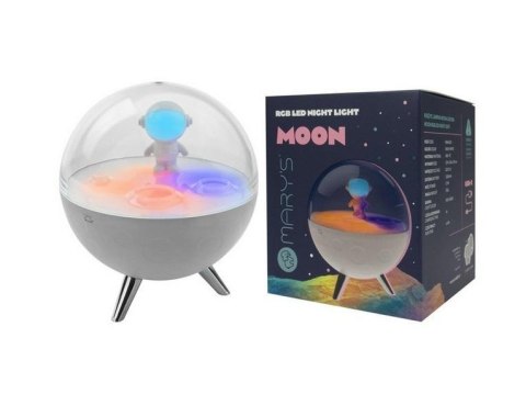 Lampka nocna LED RGB księżyc biały Lampka nocna LED RGB księżyc biały