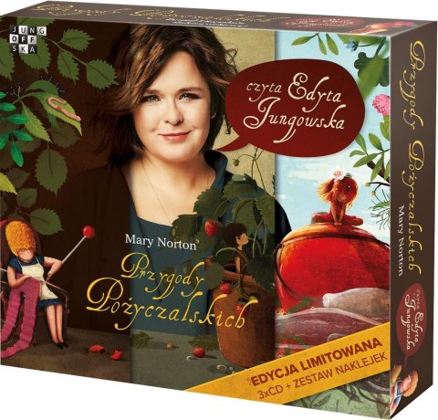 Przygody Pożyczalskich BOX: 3xCD + zestaw naklejek Przygody Pożyczalskich BOX: 3xCD + zestaw naklejek
