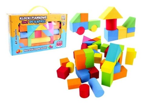 Klocki piankowe 2w1 do kąpieli Klocki piankowe 2w1 do kąpieli