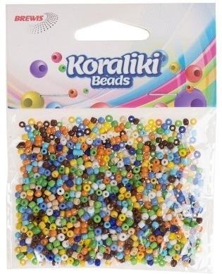 Koraliki akrylowe do nawlekania 35mm 30g Koraliki akrylowe do nawlekania 35mm 30g