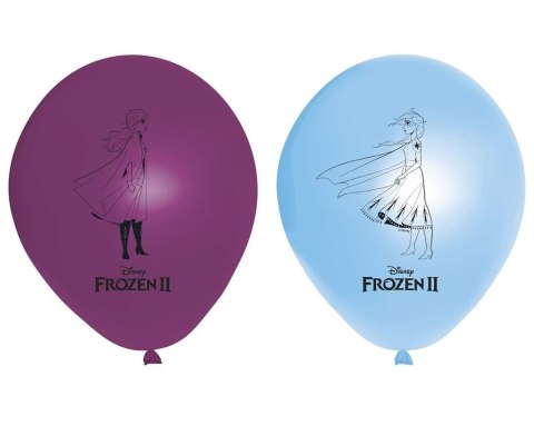 Balony Frozen 2 28cm 8szt Balony Frozen 2 28cm 8szt