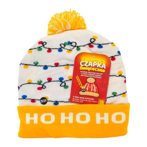Czapka LED Ho ho ho