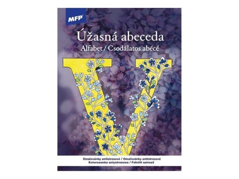 Kolorowanka antystresowa Alfabet 210x290mm 32s Kolorowanka antystresowa Alfabet 210x290mm 32s