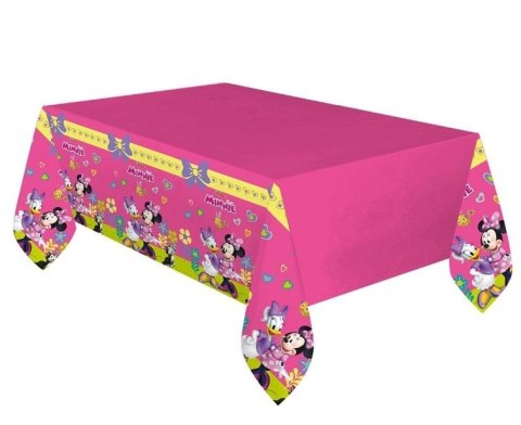 Obrus plastikowy Minnie Happy Helpers 120x180cm Obrus plastikowy Minnie Happy Helpers 120x180cm