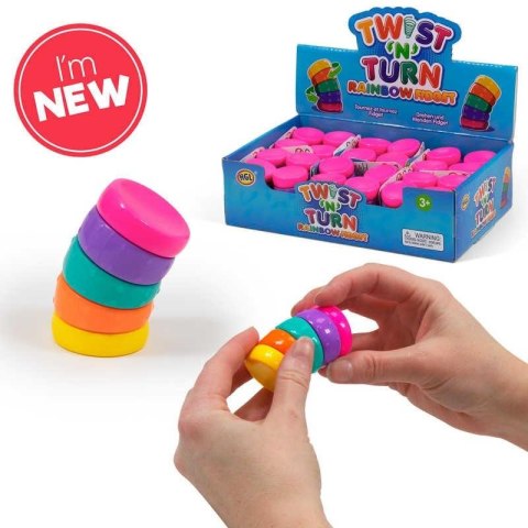 Tęczowy fidget Twist n Turn Tęczowy fidget Twist n Turn