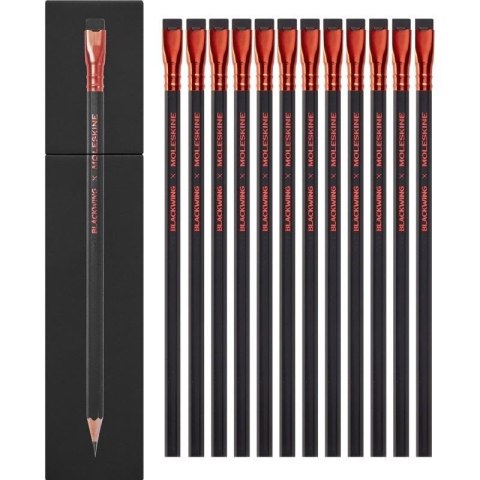 Zestaw 12 miękkich ołówków Blackwing x Moleskine Zestaw 12 miękkich ołówków Blackwing x Moleskine