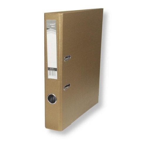 Segregator A4 z okuciem 5cm złoty Segregator A4 z okuciem 5cm złoty