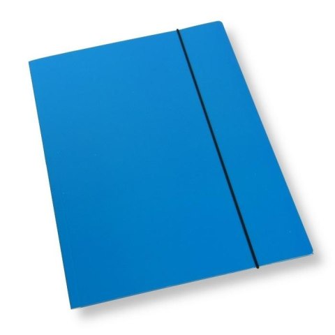 Teczka A4 z gumką lakier niebieska 350gsm (10szt) Teczka A4 z gumką lakier niebieska 350gsm (10szt)