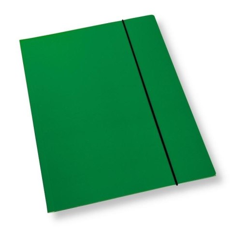 Teczka A4 z gumką lakier zielona 350gsm (10szt) Teczka A4 z gumką lakier zielona 350gsm (10szt)