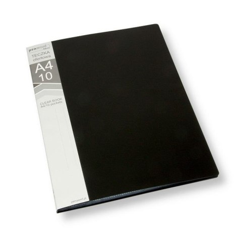 Teczka A4/10 ofertowa czarna Teczka A4/10 ofertowa czarna
