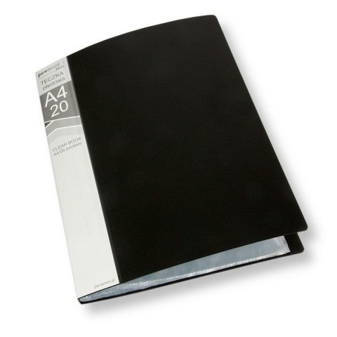 Teczka A4/20 ofertowa czarna Teczka A4/20 ofertowa czarna