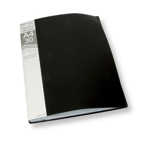 Teczka A4/30 ofertowa czarna Teczka A4/30 ofertowa czarna