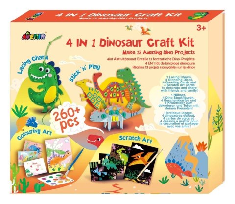 Zestaw do robienia Dinozaurów 4w1 Zestaw do robienia Dinozaurów 4w1