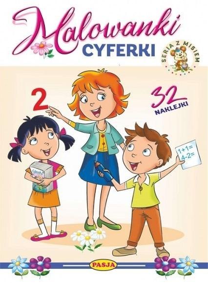 Malowanki cyferki. Seria z misiem Malowanki cyferki. Seria z misiem