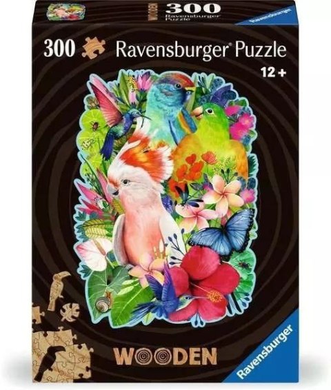 Puzzle drewniane 300 Ptaki Puzzle drewniane 300 Ptaki
