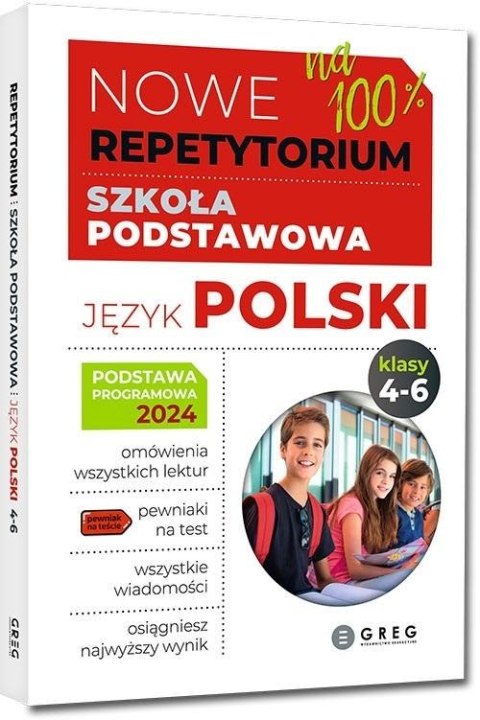 Nowe Repetytorium SP Język polski kl 4-6 Nowe Repetytorium SP Język polski kl 4-6