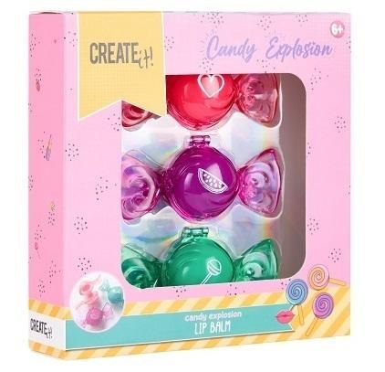 Balsam do ust Candy cukierek 3szt CREATE IT! Balsam do ust Candy cukierek 3szt CREATE IT!