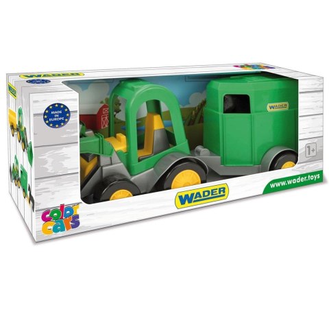 Farmer traktor ładowarka z przyczepą na konia Farmer traktor ładowarka z przyczepą na konia
