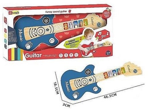 Gitara na baterie 46,5x18,5x3cm Gitara na baterie 46,5x18,5x3cm
