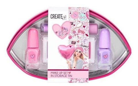 Zestaw Make up w puszce usta CREATE IT! Zestaw Make up w puszce usta CREATE IT!