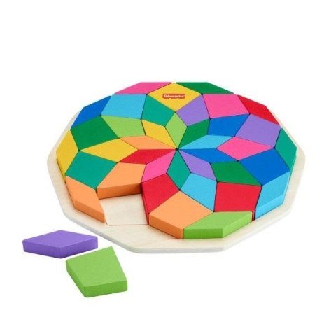 Fisher Price. Mandala drewniana układanka Fisher Price. Mandala drewniana układanka