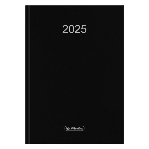 Kalendarz 2025 A5 dzienny Szefa czarny HERLITZ Kalendarz 2025 A5 dzienny Szefa czarny HERLITZ