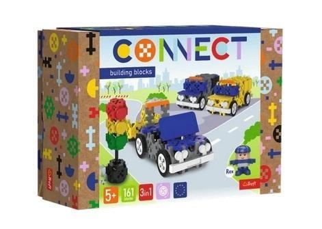 Klocki Connect - Pojazdy uprzywilejowane M TREFL Klocki Connect - Pojazdy uprzywilejowane M TREFL