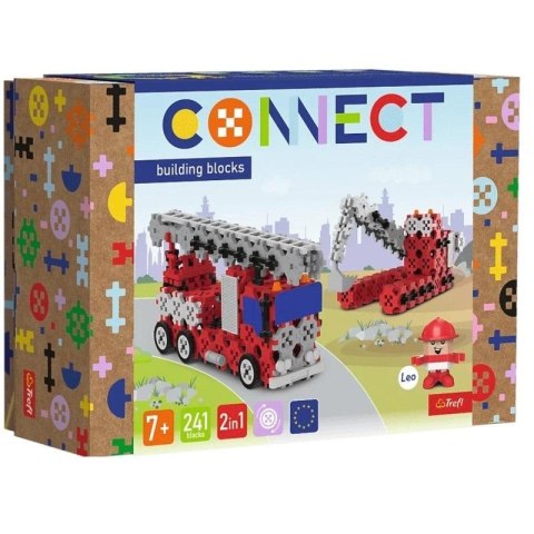 Klocki Connect - Straż Pożarna /Koparka M TREFL Klocki Connect - Straż Pożarna /Koparka M TREFL