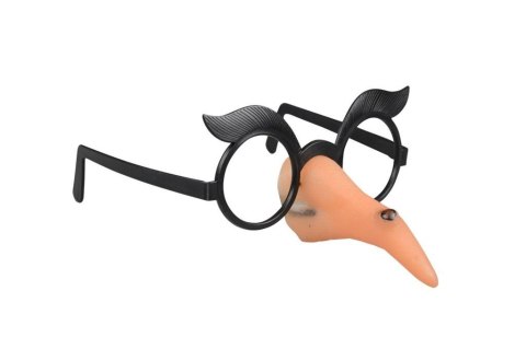 Okulary czarownicy z nosem Okulary czarownicy z nosem