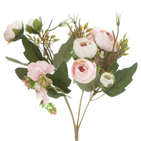 Bukiet kamelii pudrowy róż 29cm Bukiet kamelii pudrowy róż 29cm