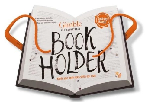 Gimble Book Holder pomarańczowy uchwyt do książki Gimble Book Holder pomarańczowy uchwyt do książki
