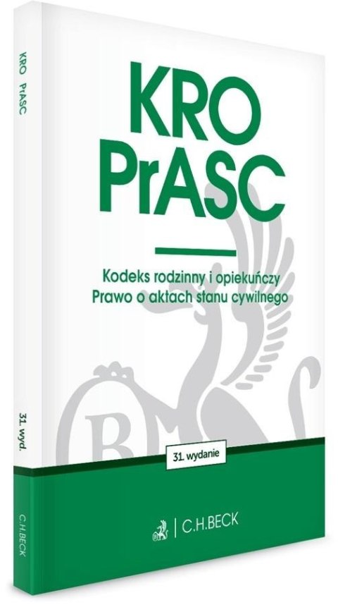 KRO. PrASC. Kodeks rodzinny i opiekuńczy w.31 KRO. PrASC. Kodeks rodzinny i opiekuńczy w.31