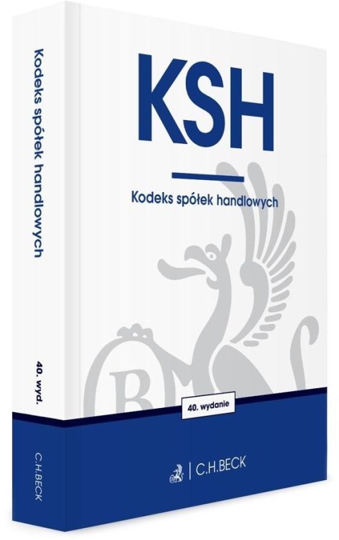 KSH. Kodeks spółek handlowych w.40 KSH. Kodeks spółek handlowych w.40