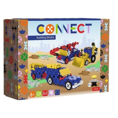 Klocki Connect - Pojazdy budowlane / SUV L TREFL Klocki Connect - Pojazdy budowlane / SUV L TREFL