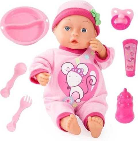 Lalka First Words Baby różowa z akcesoriami Lalka First Words Baby różowa z akcesoriami