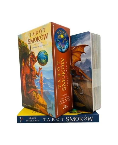 Tarot Smoków (książka + karty) Tarot Smoków (książka + karty)