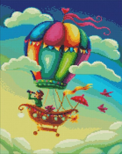 Diamentowa mozaika - Wędrowcy 40x50cm Diamentowa mozaika - Wędrowcy 40x50cm