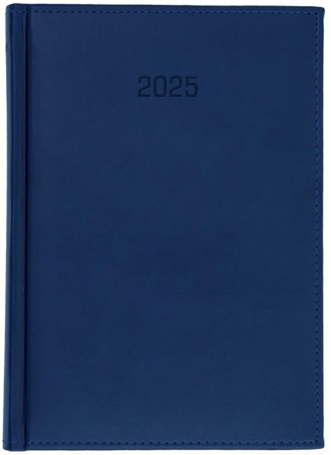 Kalendarz 2025 A5 tyg. Vivella granatowy Kalendarz 2025 A5 tyg. Vivella granatowy