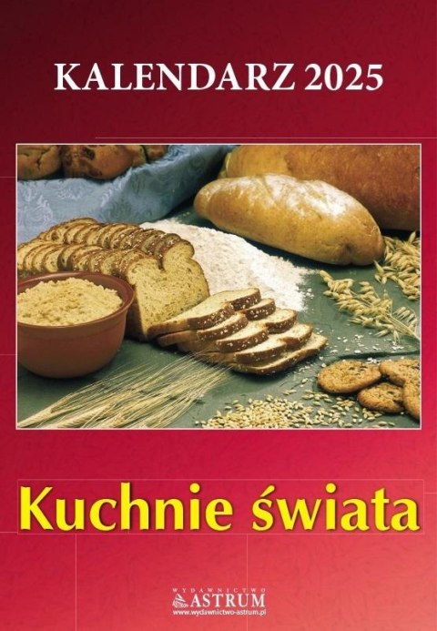 Kalendarz 2025 kuchnie świata Kalendarz 2025 kuchnie świata