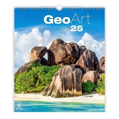 Kalendarz 2025 ścienny Geo Art HELMA Kalendarz 2025 ścienny Geo Art HELMA