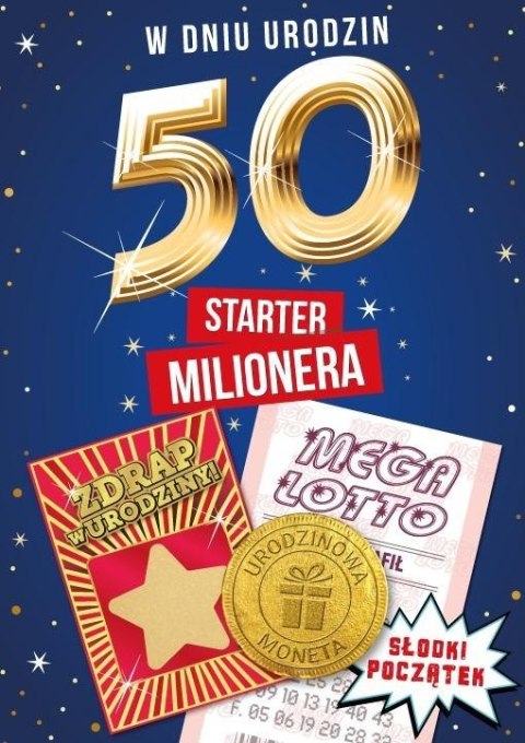 Karnet urodziny 50 Karnet urodziny 50