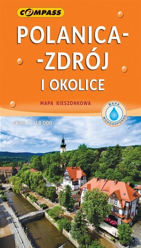 Mapa - Polanica Zdrój 1:18 000 Mapa - Polanica Zdrój 1:18 000