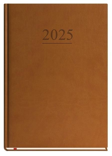 Terminarz 2025 A4 tygodniowy uniwersalny brązowy Terminarz 2025 A4 tygodniowy uniwersalny brązowy