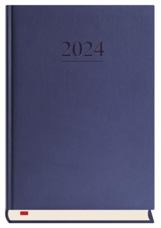 Terminarz 2025 A5 dzienny Menadżera granatowy
