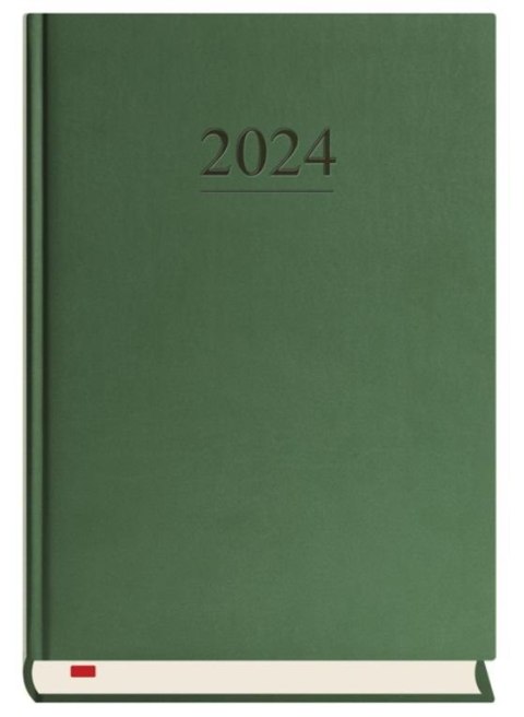 Terminarz 2025 A5 dzienny Menadżera zielony Terminarz 2025 A5 dzienny Menadżera zielony