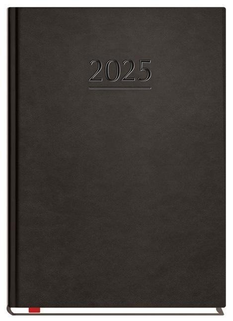 Terminarz 2025 A5 tygodniowy popularny czarny Terminarz 2025 A5 tygodniowy popularny czarny